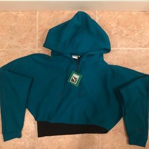 Puma rive droite crop Hoodie